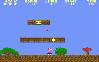 Great Giana Sisters (The) atari screenshot